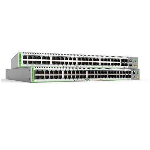 Allied Telesis CentreCOM GS980M/52PS - Switch - L3 - gestito - 48 x 10/100/1000 (PoE+) + 4 x Gigabit SFP (uplink) - montabile su rack - PoE+ (740 W)